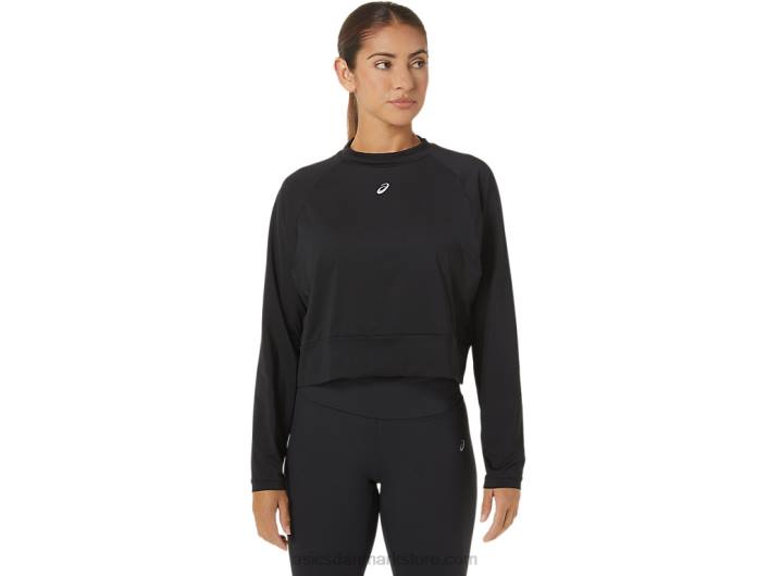 Asicskvinders den nye stærke genbrugte pullover 60Z42693 sort