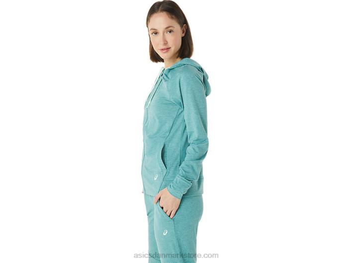 Asicstech hættetrøje med lynlås til kvinder 60Z43265 salvie spacedye
