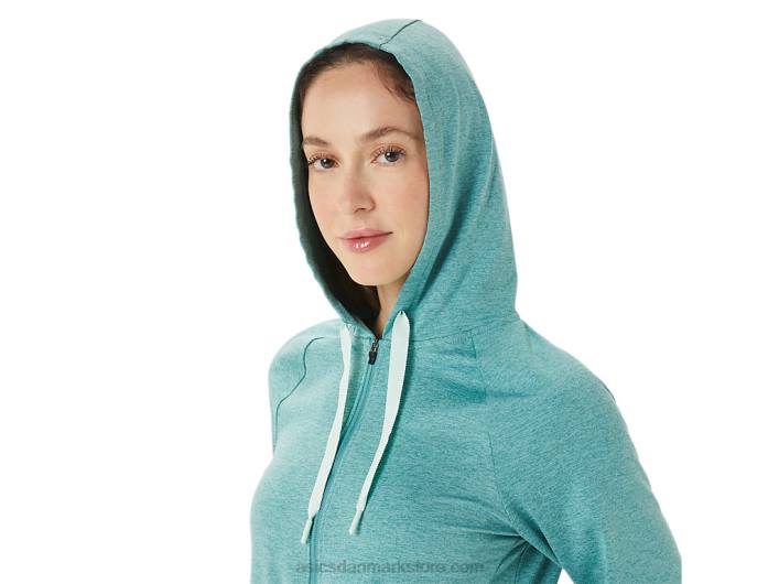 Asicstech hættetrøje med lynlås til kvinder 60Z43265 salvie spacedye