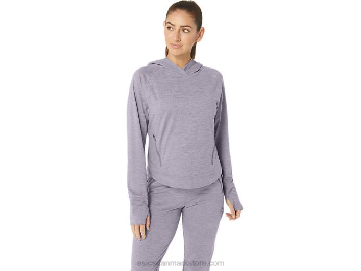 Asicstech po hættetrøje til kvinder 2.0 60Z42351 skumringsviolet spacedye