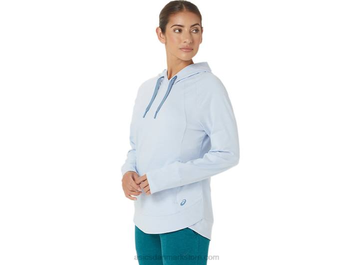 Asicstech pullover hættetrøje til kvinder 60Z42767 soft sky spacedye
