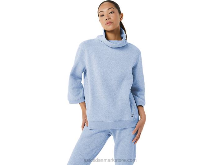 Asicsw søndag sana fleece cowl 60Z42841 blød himmellyng