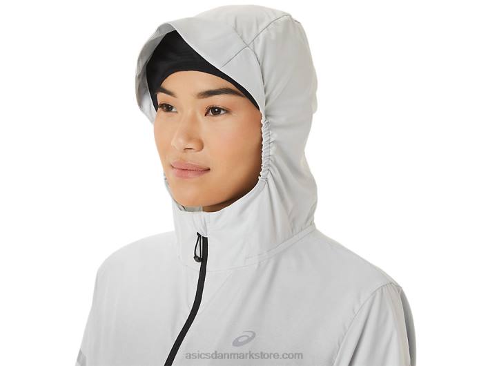 Asicslite-show jakke til kvinder 60Z42785 gletsjergrå/performance sort