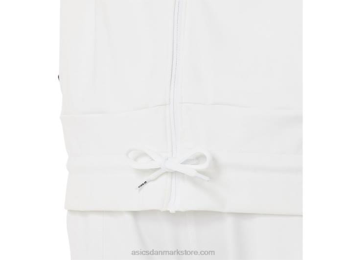 Asicstennisjakke til kvinder 60Z43286 strålende hvid/sort