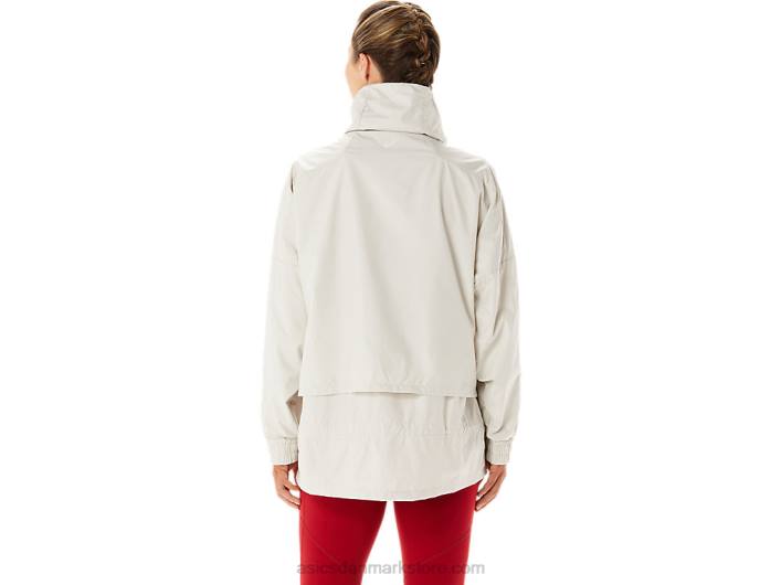 Asicsvævet movekoyo jakke til kvinder 60Z42776 røg grå