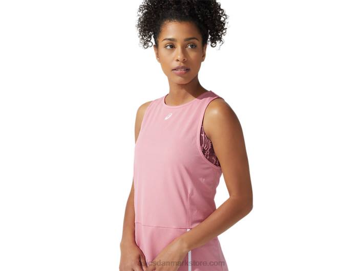 Asicskvinders nye stærke 92 kjole 60Z43835 smokey rose/deep mars print