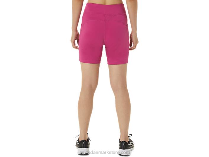 Asics7 tommer strik shorts til kvinder 60Z43376 fuchsia rød
