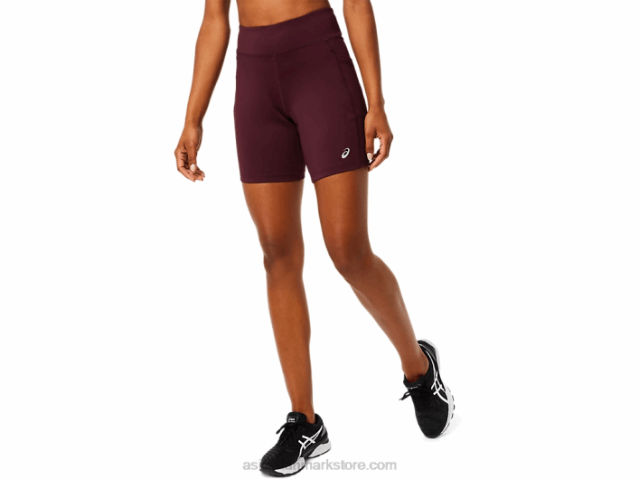 Asics7 tommer strik shorts til kvinder 60Z43721 dybe mars