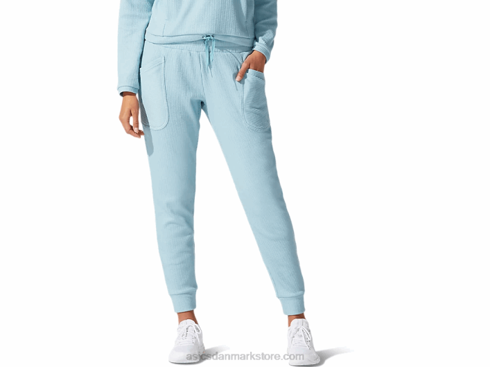 Asicsblød stretch sweatbuks til kvinder 60Z44070 røg blå