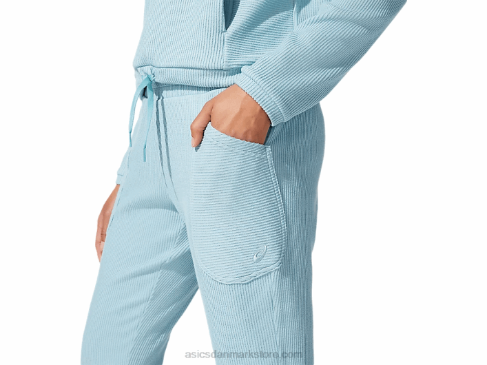 Asicsblød stretch sweatbuks til kvinder 60Z44070 røg blå