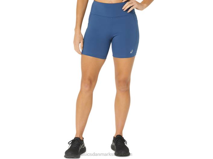 Asicsdame pr lyte 5in run short med lommer 60Z42301 storhaj
