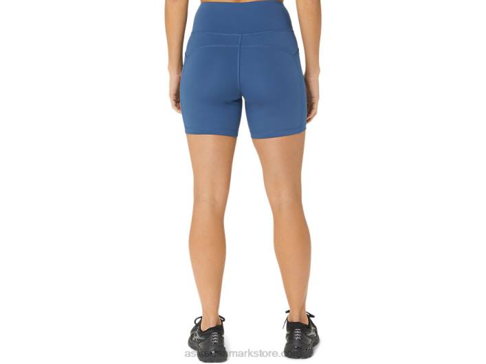 Asicsdame pr lyte 5in run short med lommer 60Z42301 storhaj
