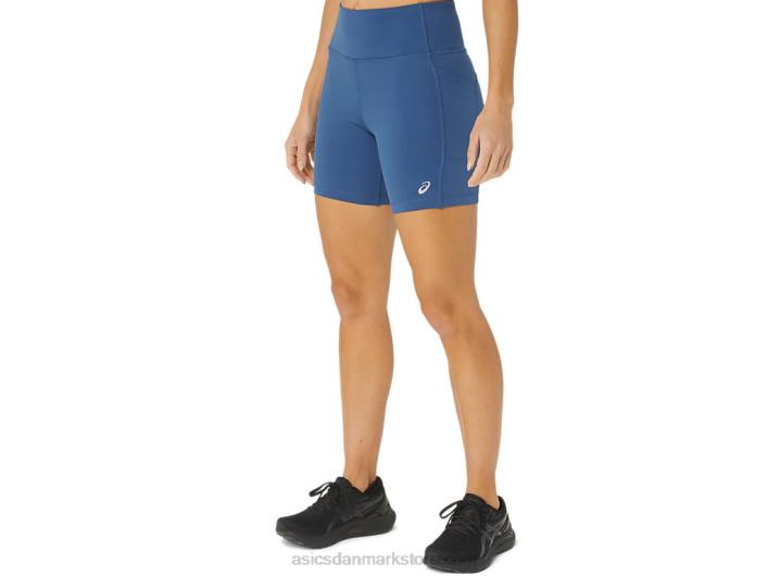 Asicsdame pr lyte 5in run short med lommer 60Z42301 storhaj