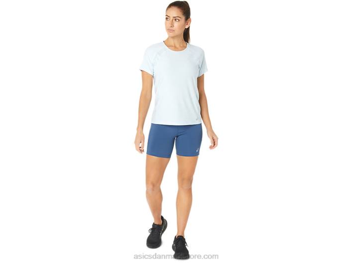 Asicsdame pr lyte 5in run short med lommer 60Z42301 storhaj