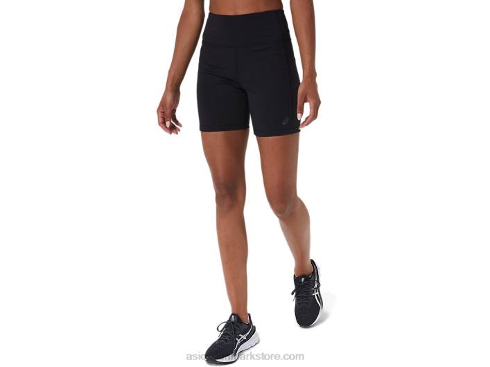 Asicsdame pr lyte 5in run short med lommer 60Z42717 ydeevne sort