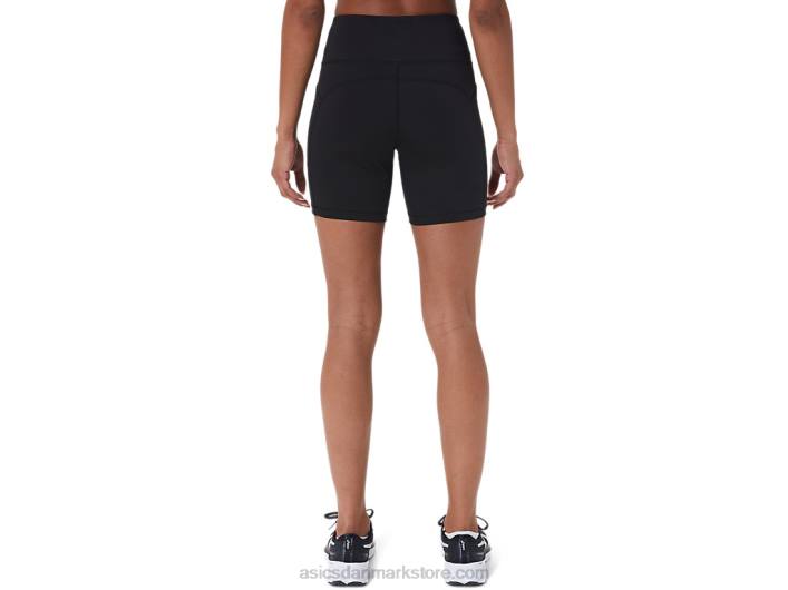 Asicsdame pr lyte 5in run short med lommer 60Z42717 ydeevne sort