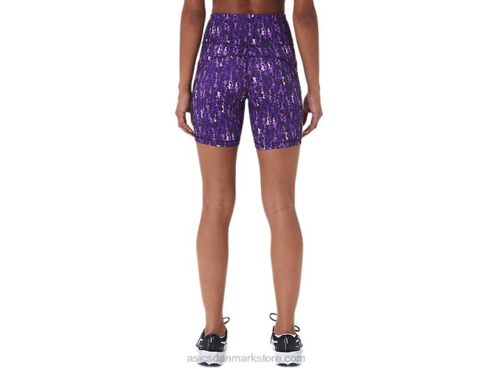 Asicsdame pr lyte 5in run short med lommer 60Z42997 Japan børstet orkidé