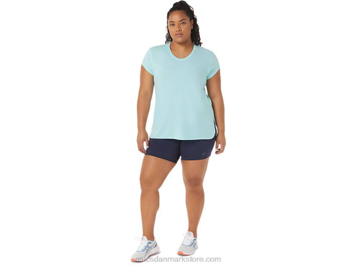 Asicsdame pr lyte 5in run short med lommer 60Z43296 peacoat