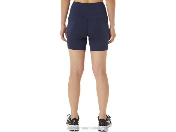Asicsdame pr lyte 5in run short med lommer 60Z43296 peacoat