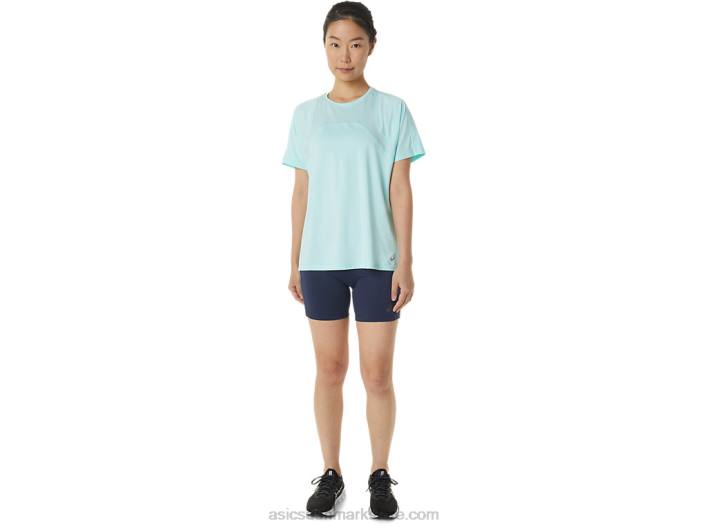 Asicsdame pr lyte 5in run short med lommer 60Z43296 peacoat