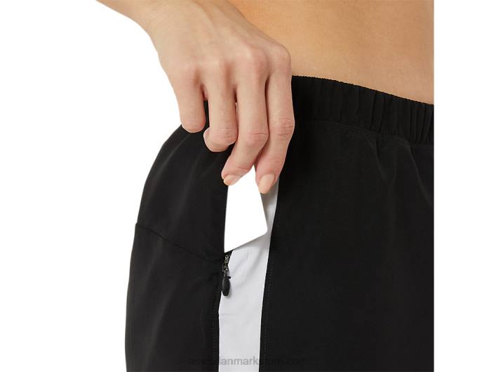 Asicsdame ready-set 3i kort 60Z42909 ydeevne sort/hvid