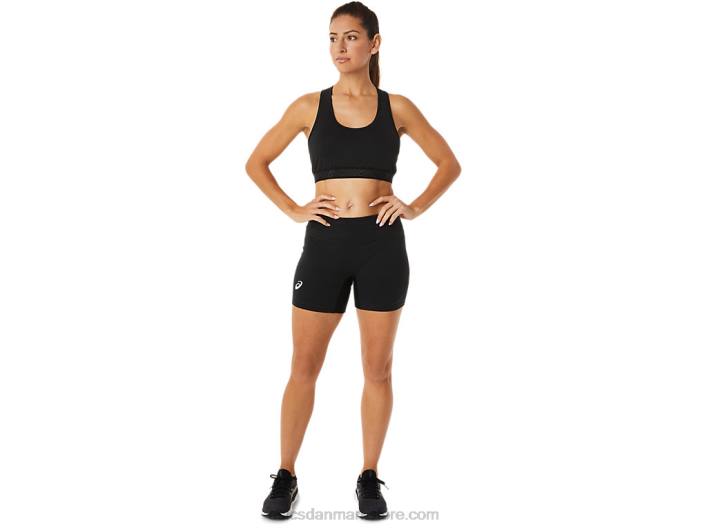 Asicsdamekredsløb 5in kompressionskort 60Z42358 ydeevne sort