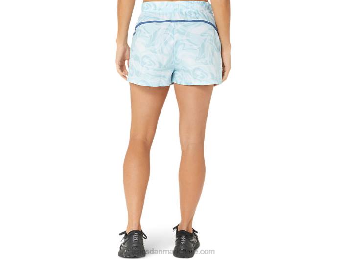 Asicskvinders 2.5in pr lyte short 2.0 60Z42167 sky sumi drop