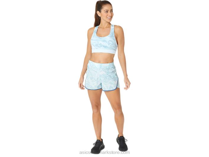 Asicskvinders 2.5in pr lyte short 2.0 60Z42167 sky sumi drop