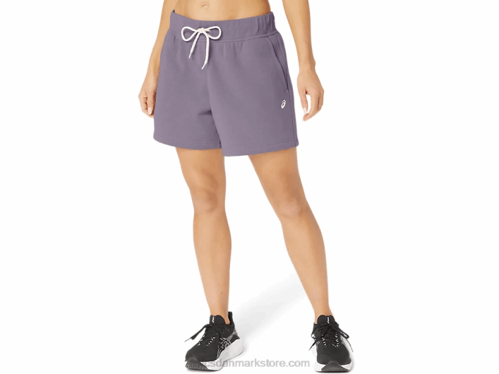 Asicskvinders søndag sana fleece short 60Z42152 violet kvarts