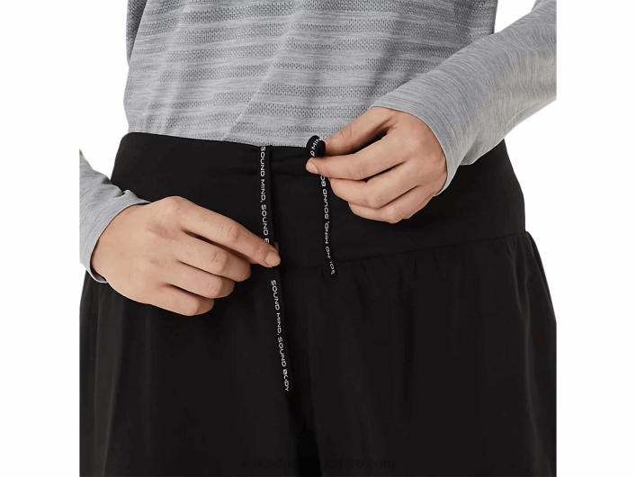 Asicskvinders vej 2-n-1 5.5i kort 60Z43002 ydeevne sort