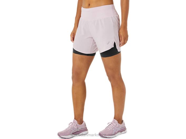 Asicskvinders vej 2-n-1 5.5i kort 60Z43487 knap rose/performance sort