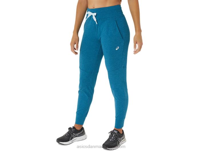 Asicstech jogger til kvinder 60Z42817 deep sea teal spacedye