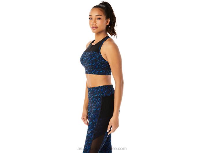 AsicsKate strappy bh til kvinder 60Z43513 natskygge/lake drive print