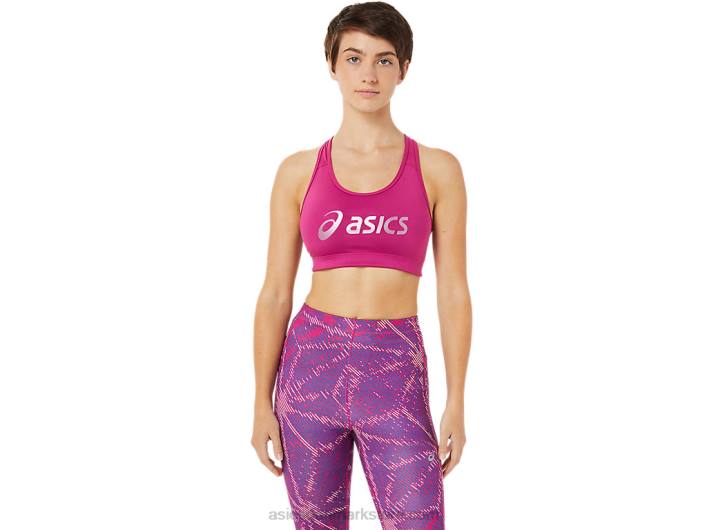 AsicsSakura logo bh til kvinder 60Z43459 fuchsia rød