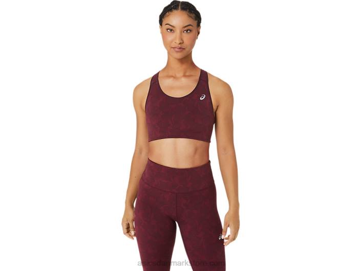 Asicsdame runkoyo jacquard bh 60Z42783 dybe mars