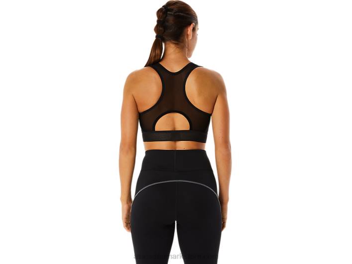 Asicskvinders mesh panel trænings bh 60Z42303 ydeevne sort
