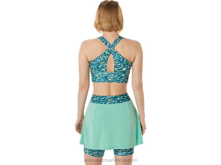 Asicskvinders nye stærke 92 printede bh 60Z43008 beroligende hav