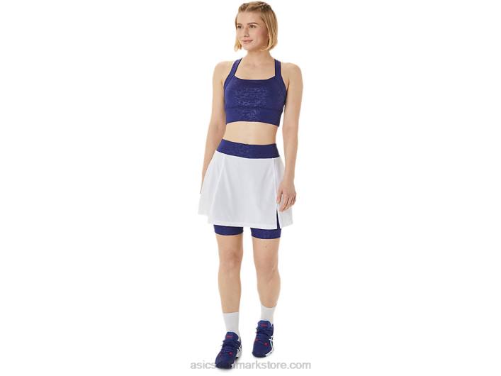 Asicskvinders nye stærke 92 printede bh 60Z43011 japan børstet præg dyk blå