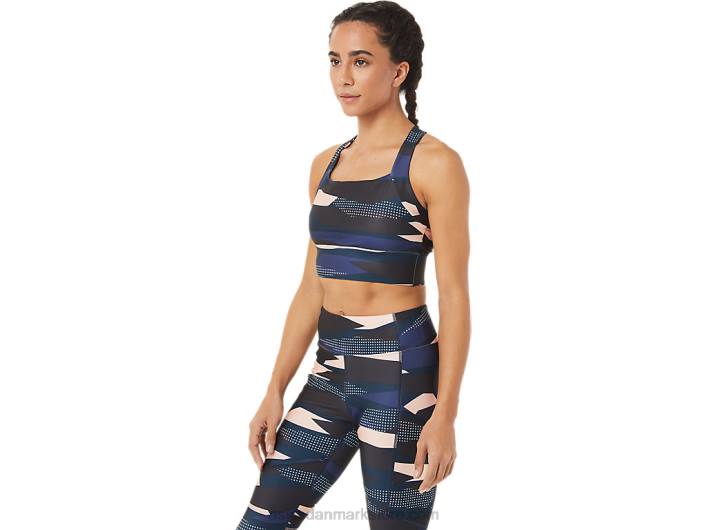 Asicskvinders nye stærke 92 printede bh 60Z43469 brise print