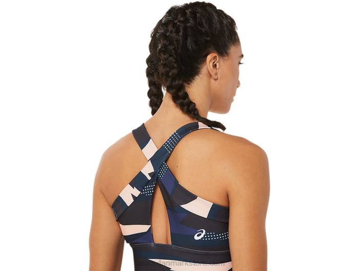 Asicskvinders nye stærke 92 printede bh 60Z43469 brise print