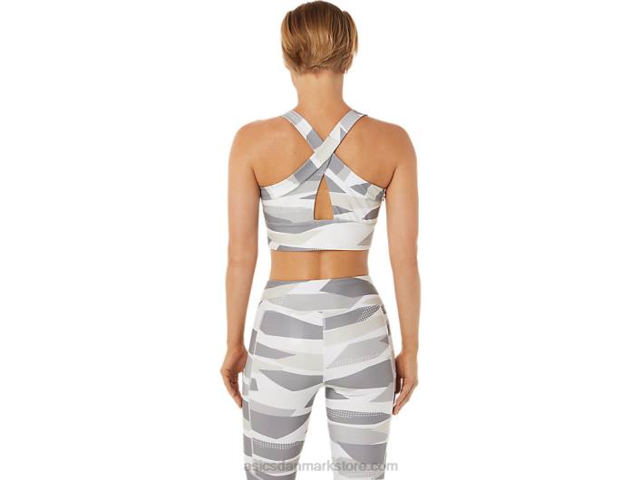 Asicskvinders nye stærke 92 printede bh 60Z43479 birketryk