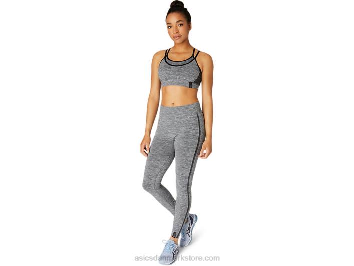 Asicsvendbar sømløs bh til kvinder 60Z43659 ydeevne sort