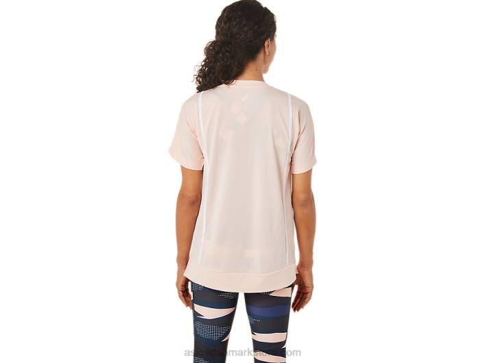 Asicskvinders nye stærk 92 kortærmede top 60Z43281 brise/strålende hvid