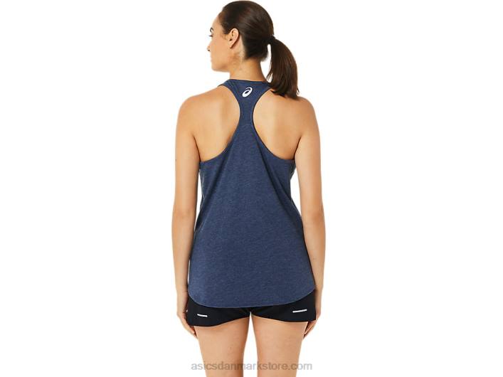 Asicskvinders spiral en stjerner og striber kortærmet 60Z43186 ærtelyng