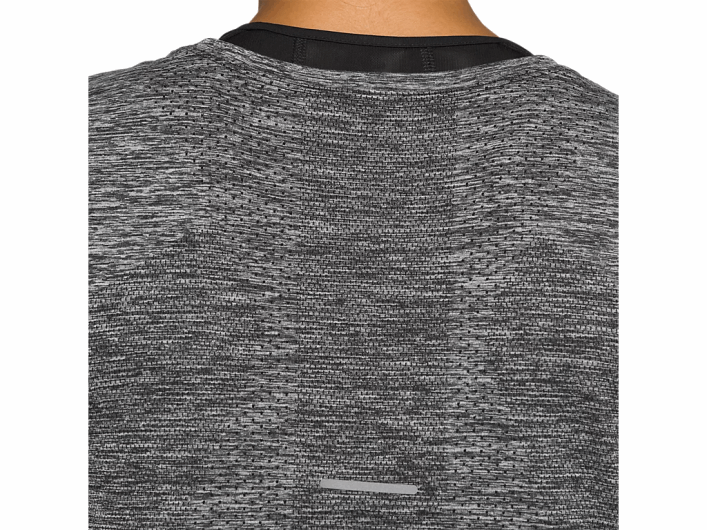 Asicssømløs kortærmet top til kvinder 60Z44126 ydeevne sort