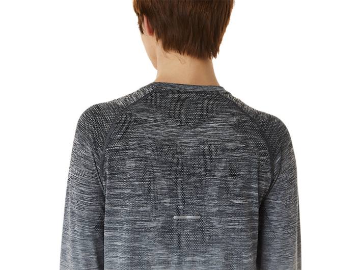 Asicssømløs langærmet top til kvinder 60Z42988 bærergrå/gletsjergrå