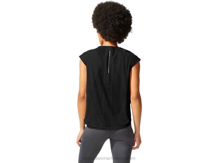 Asicssf ventilate crop top til kvinder 60Z43936 ydeevne sort