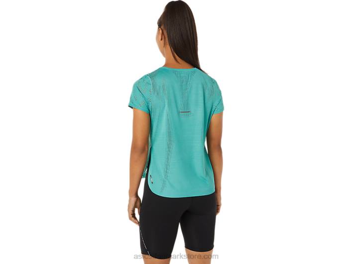 Asicsventilate actibreeze kortærmet top til kvinder 60Z43255 salvie