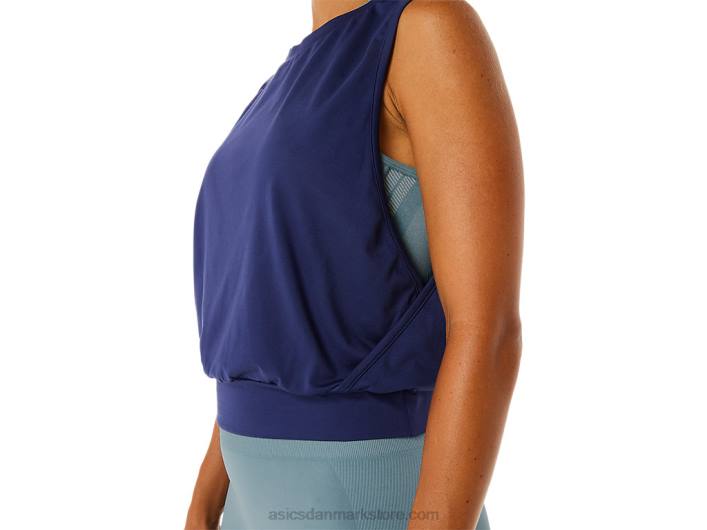 AsicsNagino flex ærmeløs top til kvinder 60Z42145 indigo blå