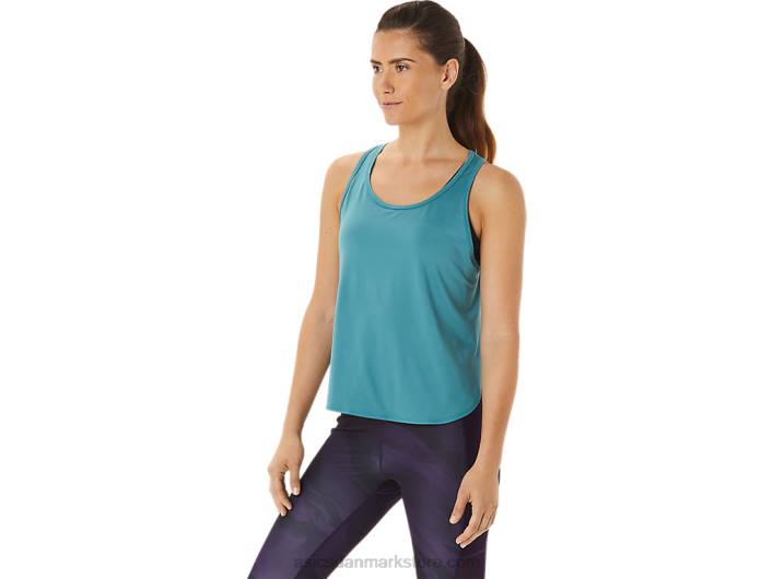 Asicsærmeløs top med slids i siden til kvinder 60Z42938 tåget fyr